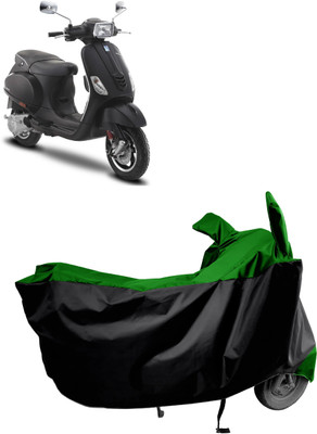 Amexride Two Wheeler Cover for Vespa(SXL 125 BS6, Green)