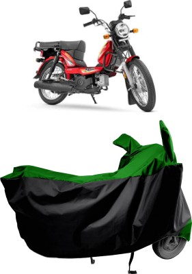 Amexride Two Wheeler Cover for TVS(XL 100 Heavy Duty BS6, Green)