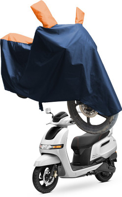 SS FOR YOUR SMART NEEDS Two Wheeler Cover for TVS(iQube Electric, Blue, Orange)
