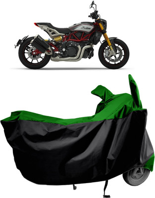 Amexride Two Wheeler Cover for Indian(FTR 1200, Green)