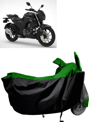 Amexride Two Wheeler Cover for Yamaha(FZ 25 BS6, Green)