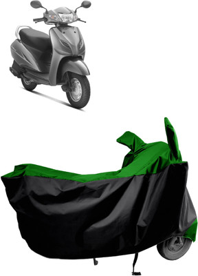 Amexride Two Wheeler Cover for Honda(Activa, Green)