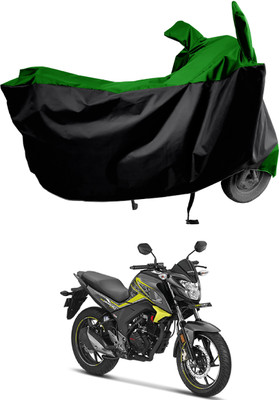 Amexride Two Wheeler Cover for Honda(CB Hornet 160R, Green)