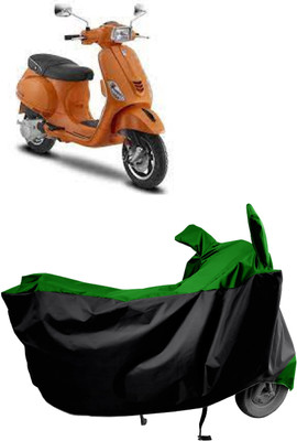 Amexride Two Wheeler Cover for Piaggio(Vespa SXL, Green)