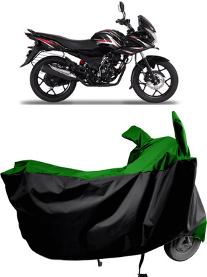 Amexride Two Wheeler Cover for Bajaj(Discover 150 f, Green)
