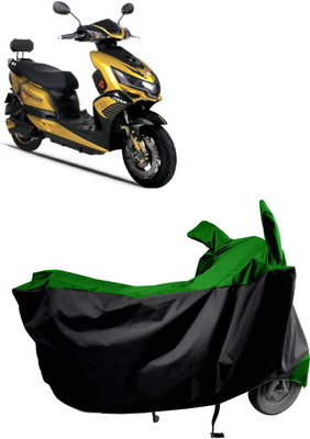 Amexride Two Wheeler Cover for Okinawa(Praise, Green)