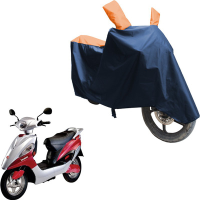 SS FOR YOUR SMART NEEDS Two Wheeler Cover for Hero(Electric Maxi, Blue, Orange)