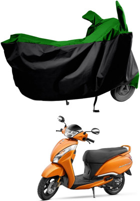 Amexride Two Wheeler Cover for TVS(Jupiter 125, Green)