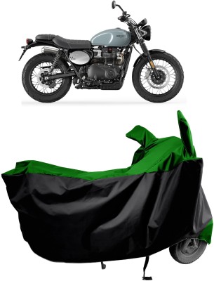 Amexride Two Wheeler Cover for Triumph(Street Scrambler BS6, Green)