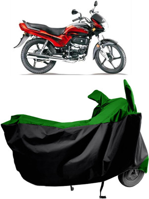 Amexride Two Wheeler Cover for Hero(Passion Plus, Green)