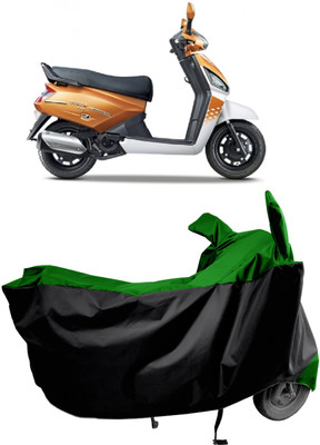 Amexride Two Wheeler Cover for Mahindra(Gusto 125, Green)