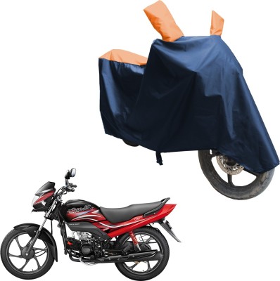 SS FOR YOUR SMART NEEDS Two Wheeler Cover for Hero(Passion Pro i3S, Blue, Orange)