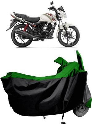 Amexride Two Wheeler Cover for Suzuki(Sling Shot Plus, Green)