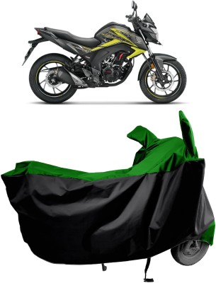 Amexride Two Wheeler Cover for Honda(CB Hornet 160, Green)