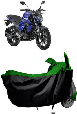 Amexride Two Wheeler Cover for Yamaha(FZ-FI BS6, Green)