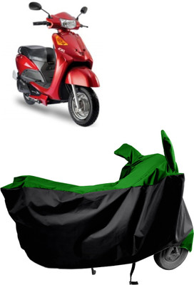 Amexride Two Wheeler Cover for Indus(Yo EXL, Green)