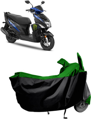 Amexride Two Wheeler Cover for Yamaha(Ray ZR BS6, Green)