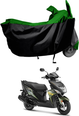 Amexride Two Wheeler Cover for Yamaha(Cygnus Ray ZR BS6, Green)