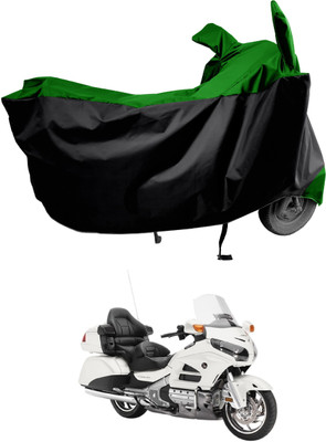 Amexride Two Wheeler Cover for Honda(Gold Wing GL1800, Green)