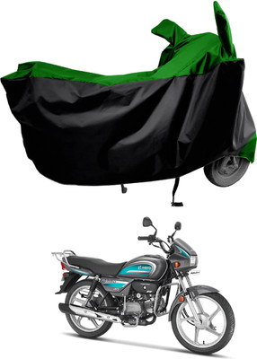 Amexride Two Wheeler Cover for Hero(Splendor Plus, Green)