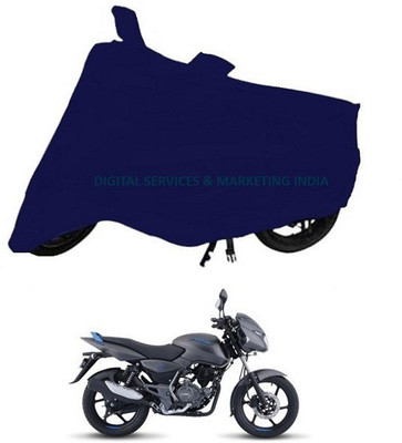 DSAMI Two Wheeler Cover for Bajaj(Pulsar, Blue)