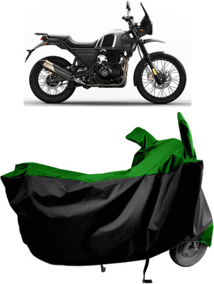 Amexride Two Wheeler Cover for Royal Enfield(Himalayan, Green)