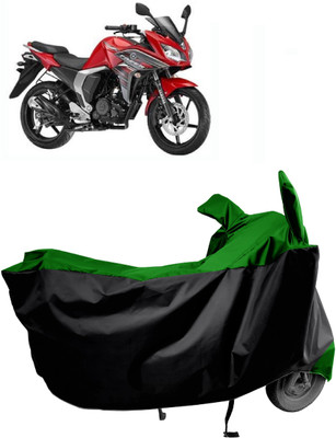 Amexride Two Wheeler Cover for Yamaha(Fazer-FI, Green)