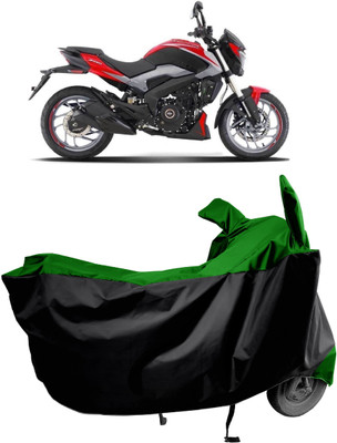 Amexride Two Wheeler Cover for Bajaj(Dominar 250, Green)
