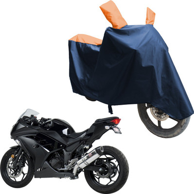 SS FOR YOUR SMART NEEDS Two Wheeler Cover for Kawasaki(Ninja 300, Blue, Orange)