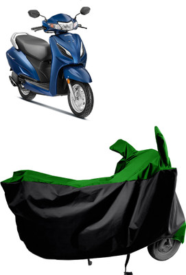 Amexride Two Wheeler Cover for Honda(Activa 6G, Green)