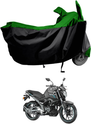 Amexride Two Wheeler Cover for Yamaha(FZ-S Fi Version 3.0, Green)