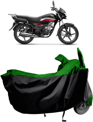 Amexride Two Wheeler Cover for Hero(CD 110 Dream, Green)