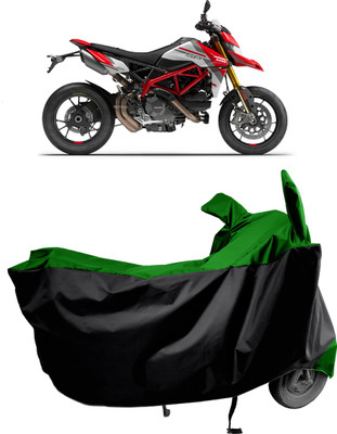 Amexride Two Wheeler Cover for Ducati(Hypermotard, Green)