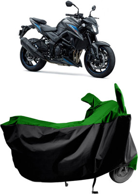Amexride Two Wheeler Cover for Suzuki(GSX-S750, Green)