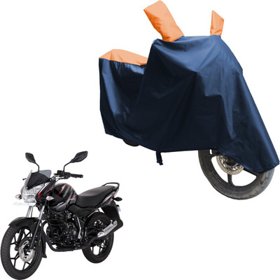 SS FOR YOUR SMART NEEDS Two Wheeler Cover for Bajaj(Discover, Blue, Orange)