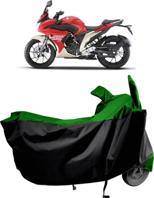 Amexride Two Wheeler Cover for Yamaha(Fazer 25, Green)