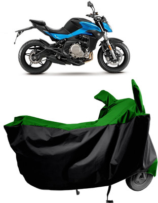 Amexride Two Wheeler Cover for CFMoto(650 NK BS6, Green)