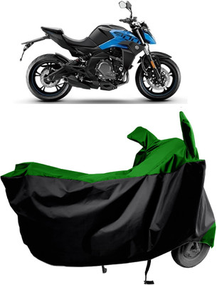 Amexride Two Wheeler Cover for CFMoto(400NK, Green)