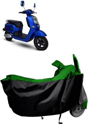 Amexride Two Wheeler Cover for Okinawa(Lite, Green)