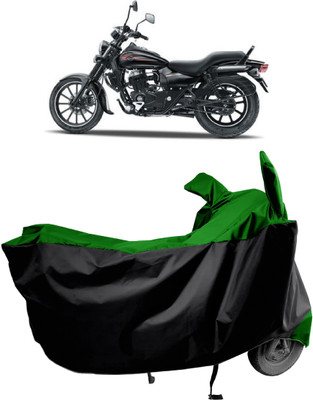 Amexride Two Wheeler Cover for Bajaj(Avenger 150 Street, Green)