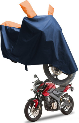 SS FOR YOUR SMART NEEDS Two Wheeler Cover for Bajaj(Pulsar 180NS, Blue, Orange)