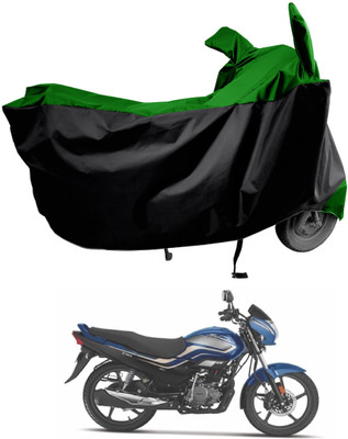 Amexride Two Wheeler Cover for Hero(Super Splendor, Green)