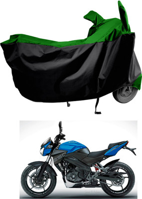 Amexride Two Wheeler Cover for Bajaj(Pulsar 250, Green)
