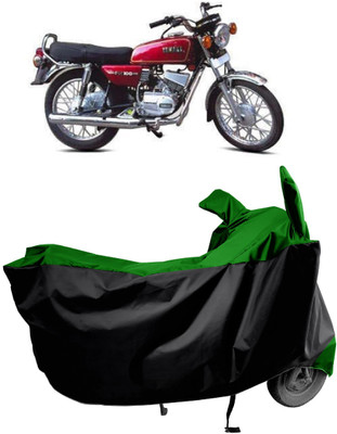 Amexride Two Wheeler Cover for Yamaha(RX 100, Green)