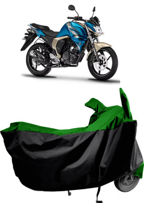 Amexride Two Wheeler Cover for Yamaha(FZ S FI (V 2.0), Green)