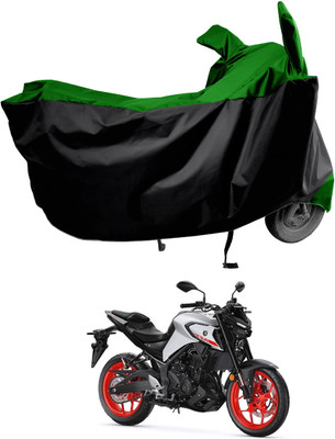 Amexride Two Wheeler Cover for Yamaha(MT-03 BS6, Green)