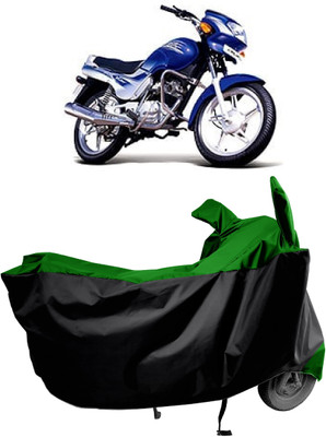 Amexride Two Wheeler Cover for TVS(Victor GLX, Green)