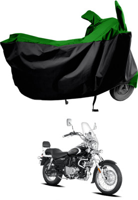 Amexride Two Wheeler Cover for Bajaj(Avenger, Green)