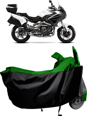 Amexride Two Wheeler Cover for Benelli(TNT 600 GT, Green)