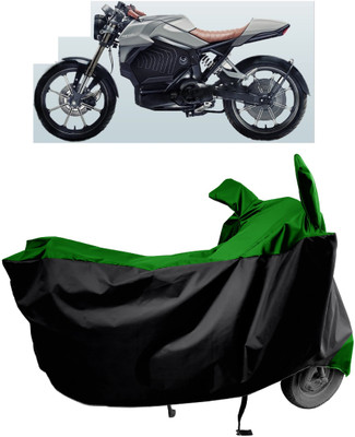 Amexride Two Wheeler Cover for Revolt(RV Cafe Racer, Green)